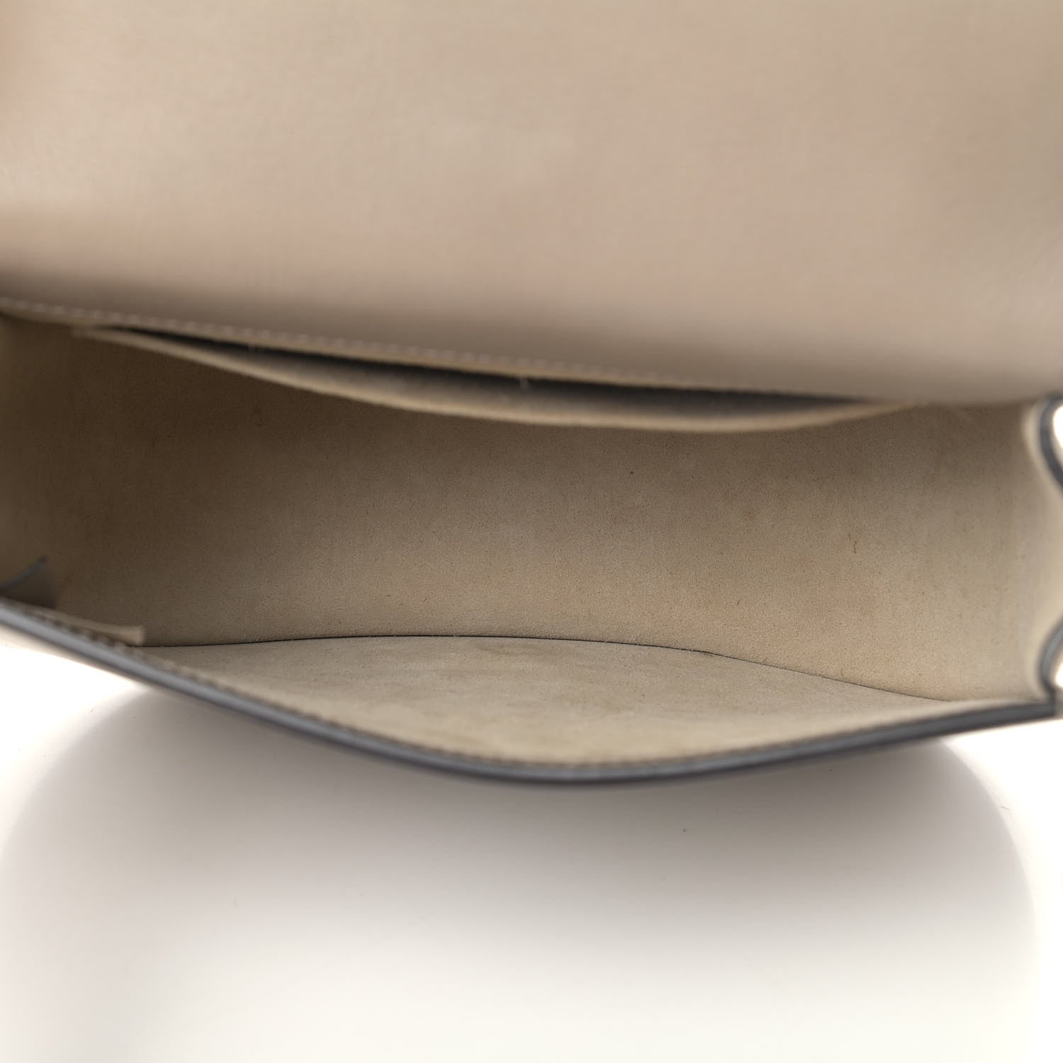 Chloe Calfskin Suede Medium Nile Bracelet Bag Motty Grey 4 of 8