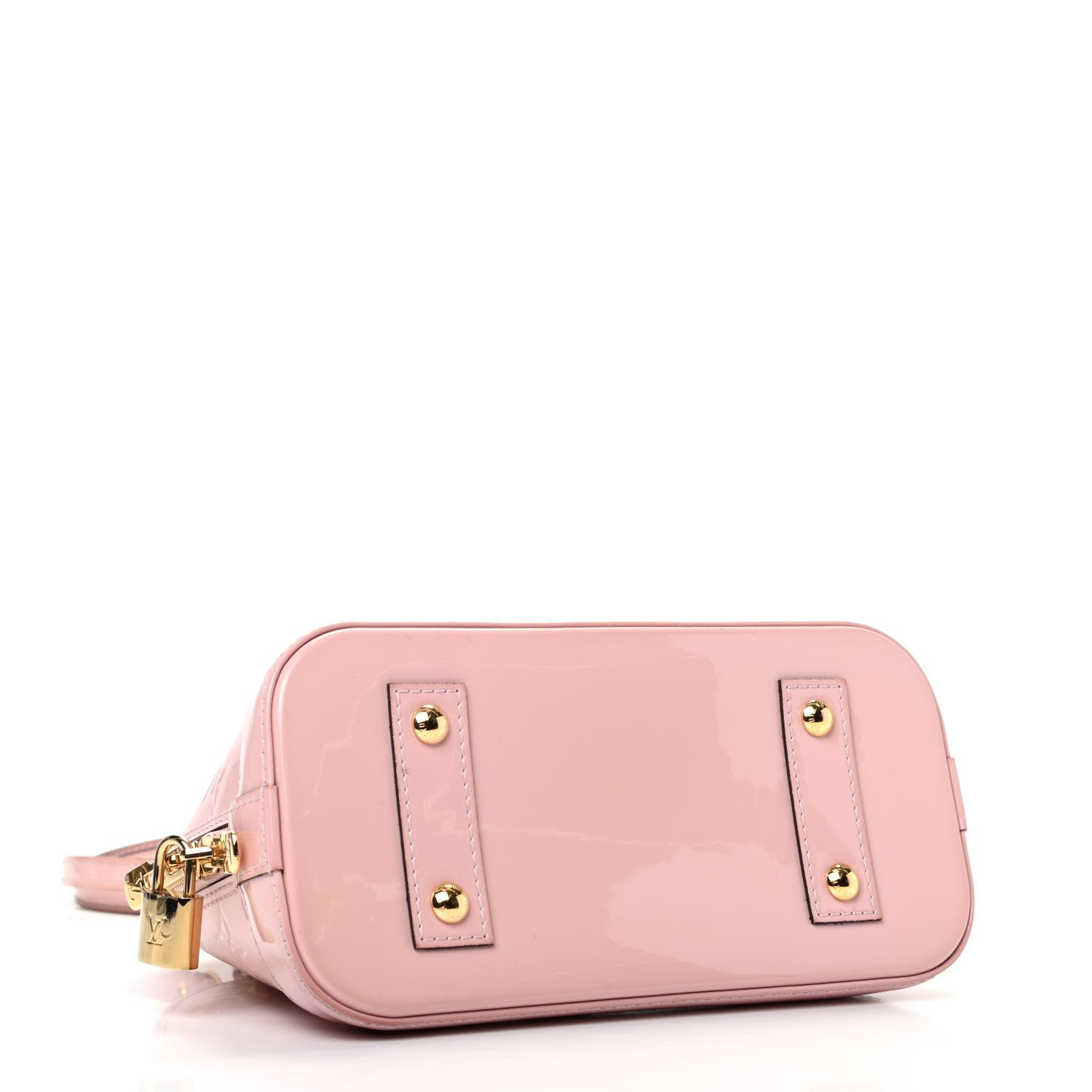 Louis Vuitton Vernis Alma BB Rose Ballerine 4 of 9