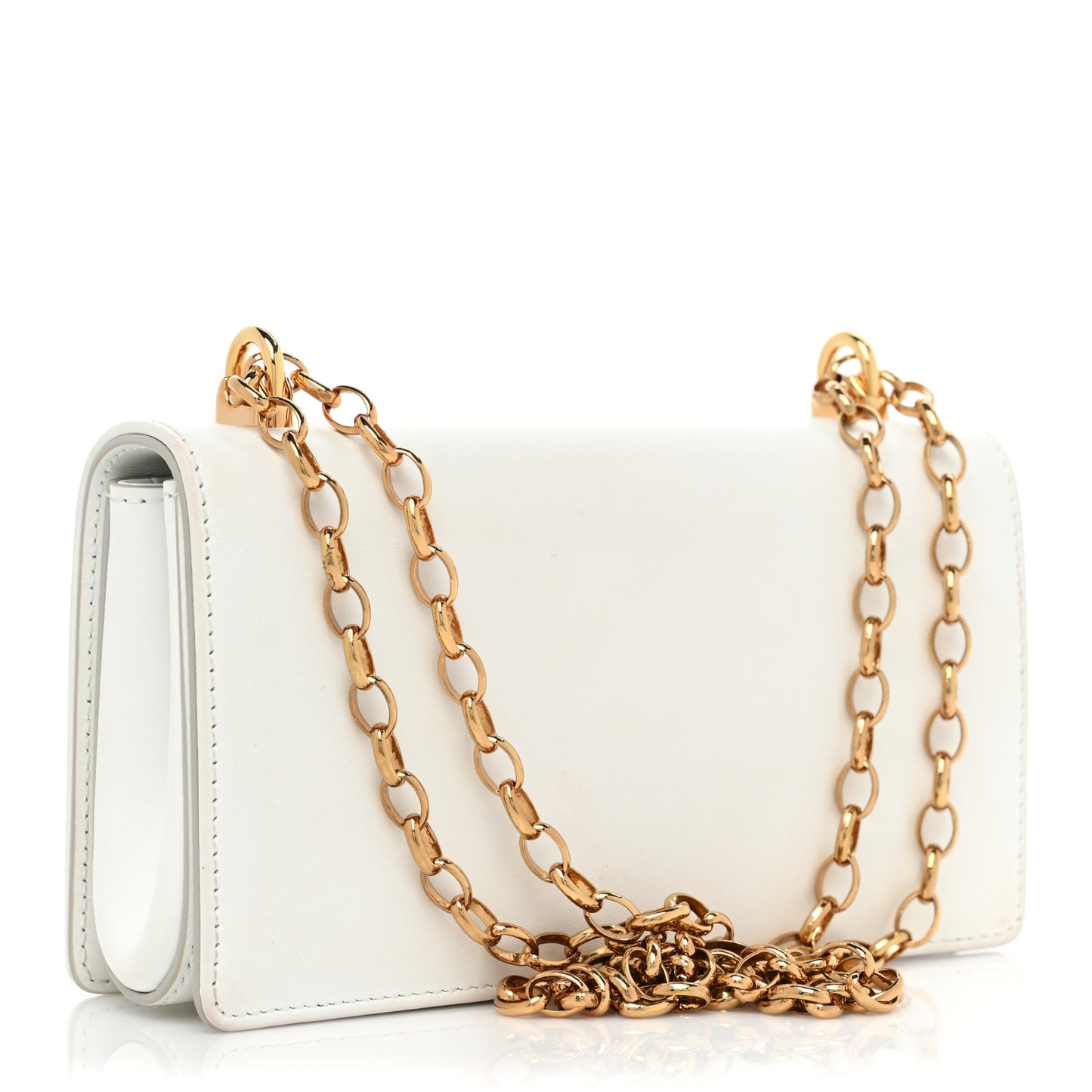 Nappa DG Girls Shoulder Bag White