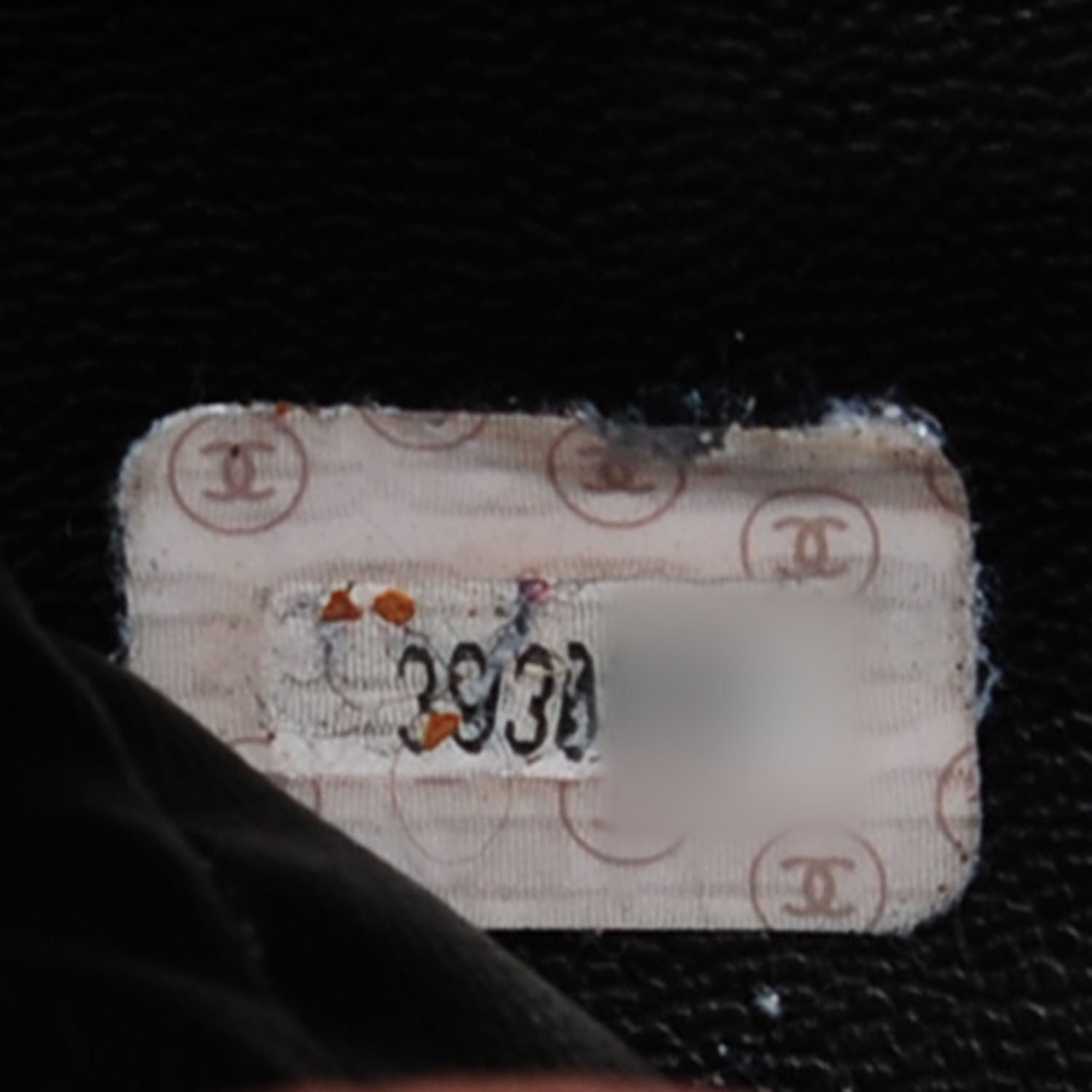 Chanel Calfskin Vanity Cosmetic Case Black 8 of 8