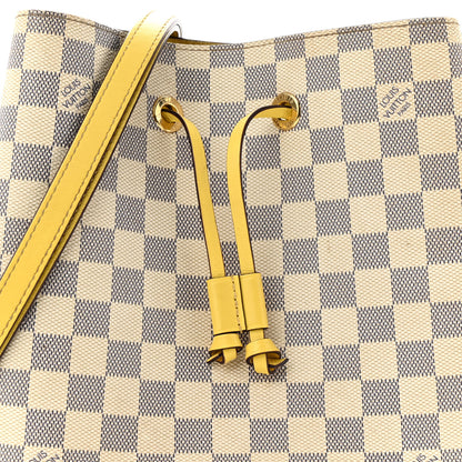 Louis Vuitton Damier Azur Neonoe MM Pineapple 7 of 10