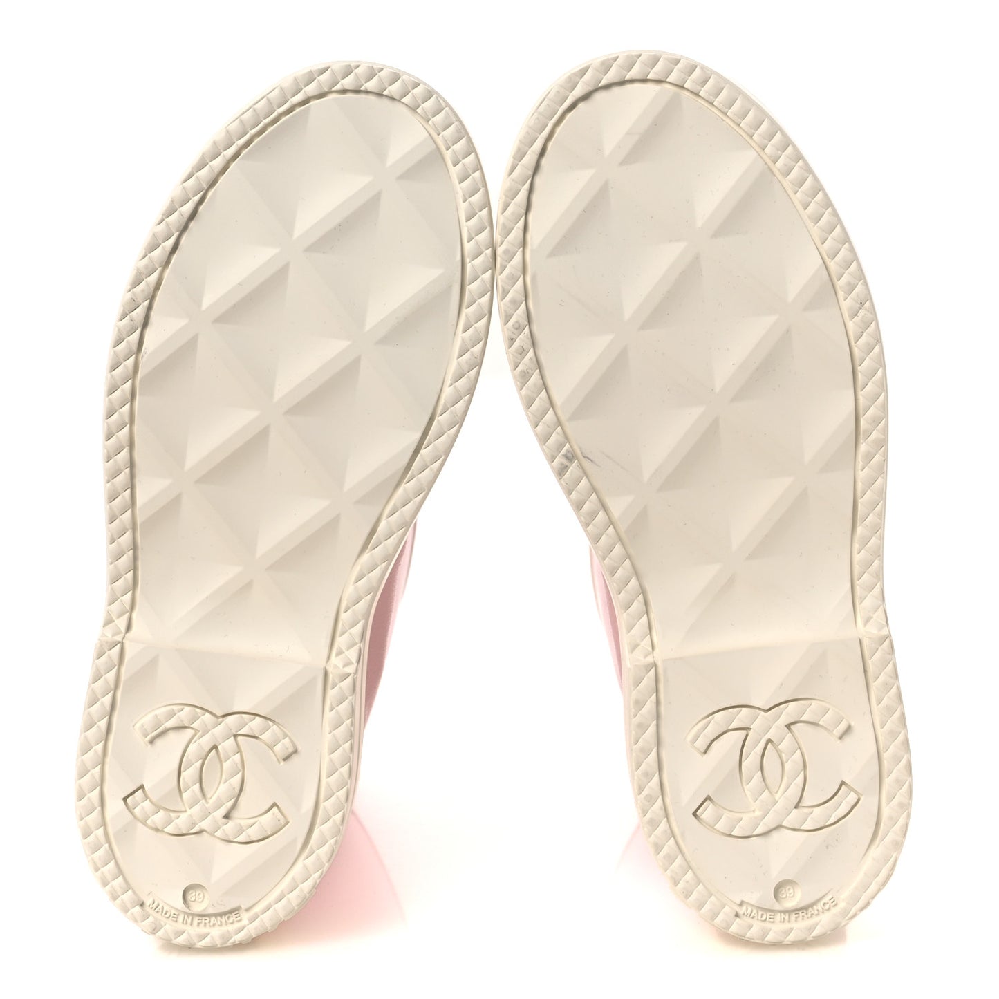 Caoutchouk CC High Boots 39 Light Pink White