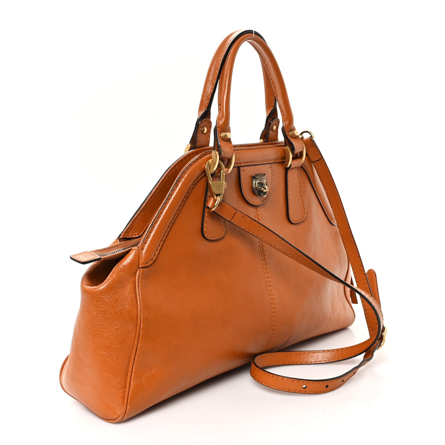 Gucci Piuma Lux Energy Medium Re(Belle) Top Handle Bag Cuir 3 of 12