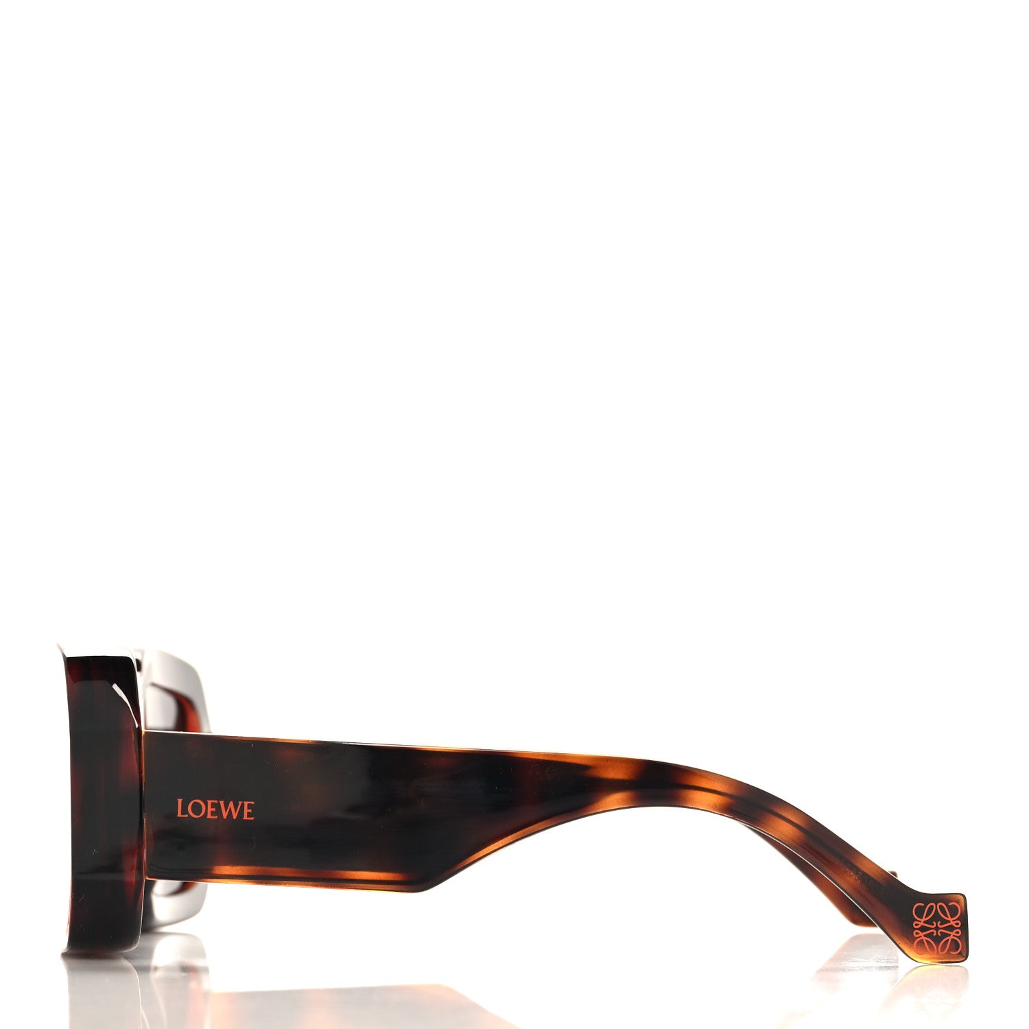 Loewe Acetate Paula's Ibiza Mens Dive In Mask Sunglasses LW40064U Light Havana Orange 3 of 7
