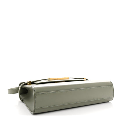 Saint Laurent Smooth Calfskin Small Manhattan Shoulder Bag Light Green 4 of 12