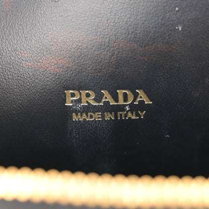 Prada Saffiano Mini Crossbody Bag Black 6 of 12