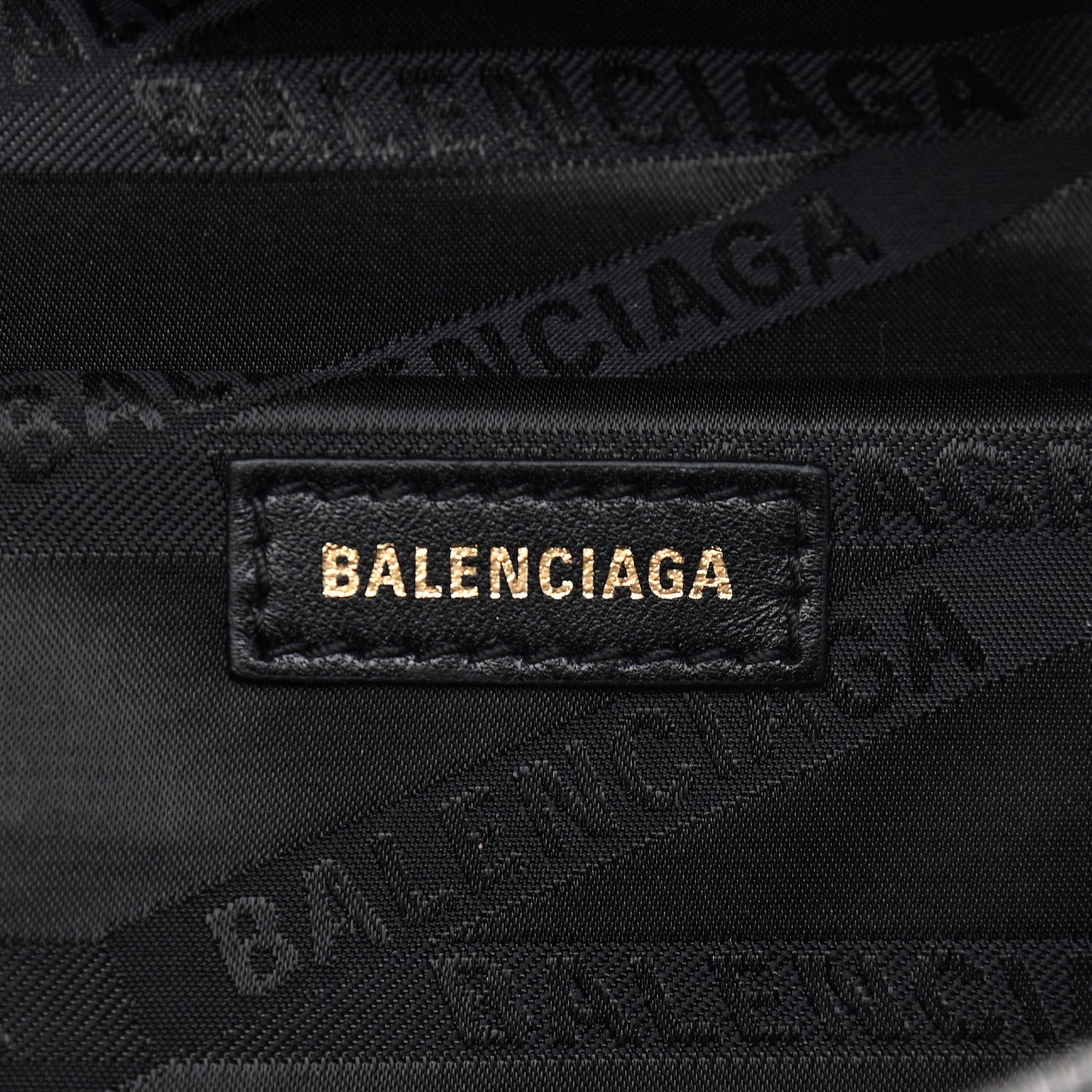 Agneau Arena Graffiti All Over XXS Souvenir Belt Bag Black White