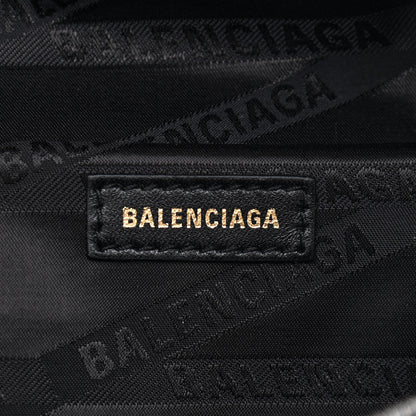 Balenciaga Agneau Arena Graffiti All Over XXS Souvenir Belt Bag Black White 5 of 8