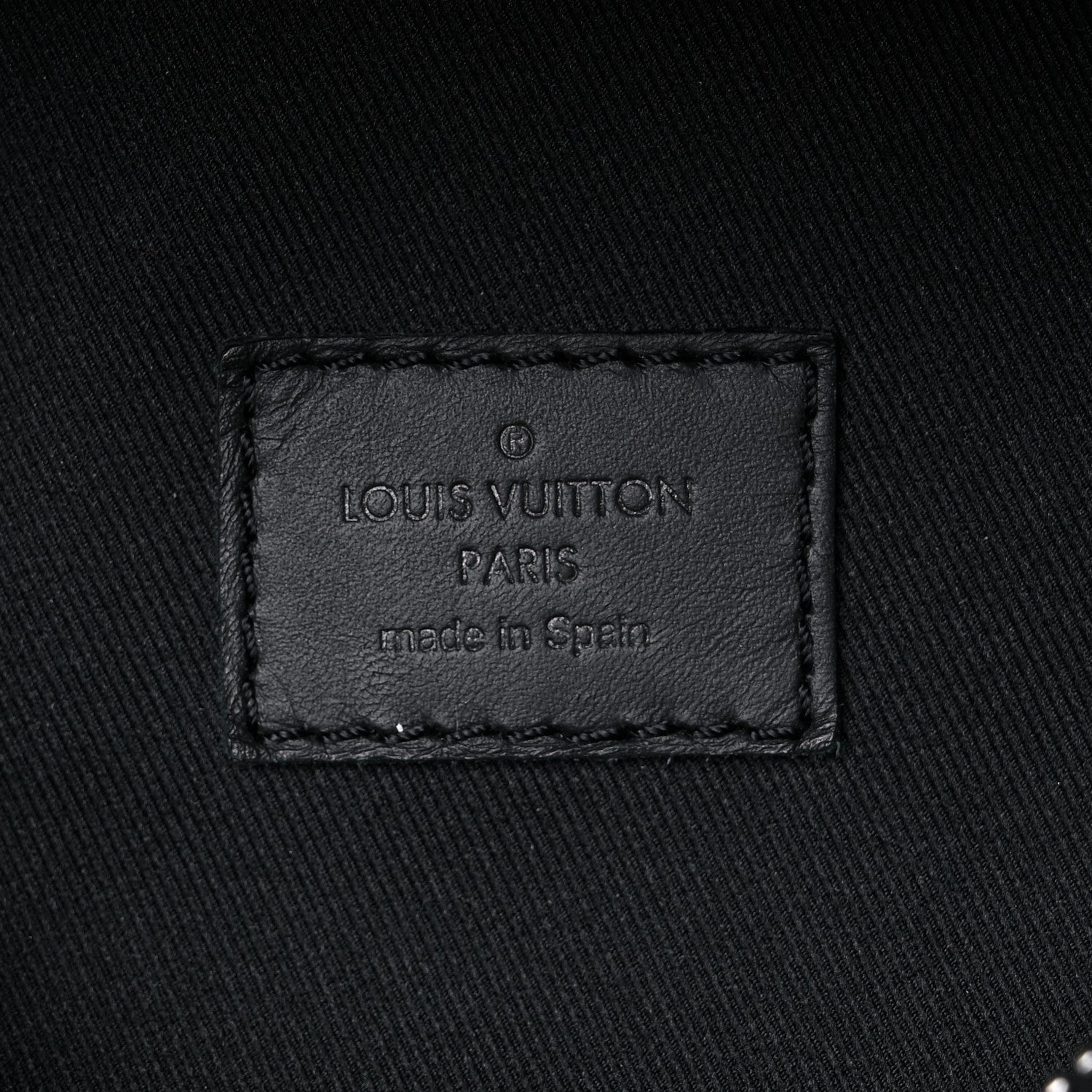 Louis Vuitton Damier Infini Campus BumBag Black 6 of 14