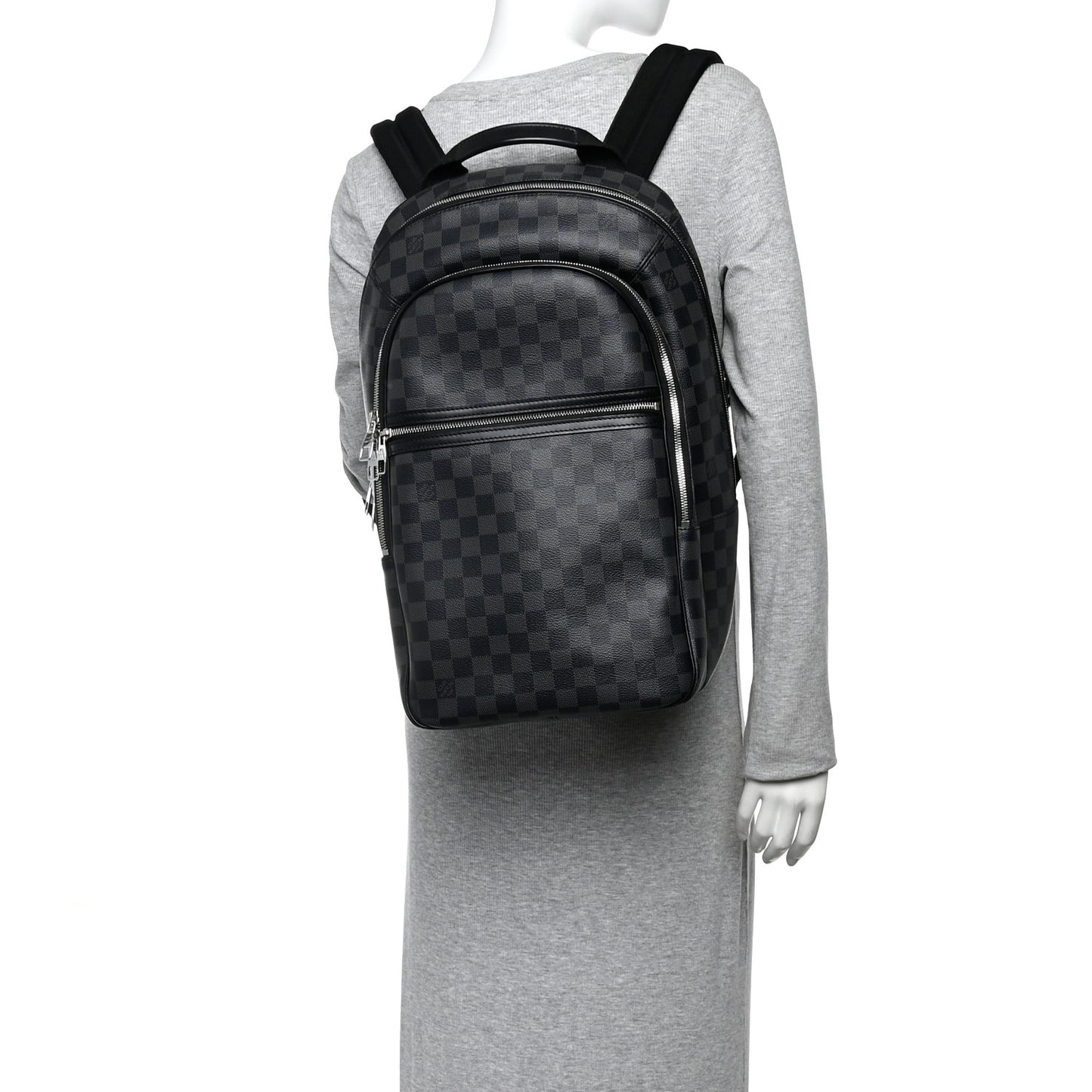 Damier Graphite Michael Backpack