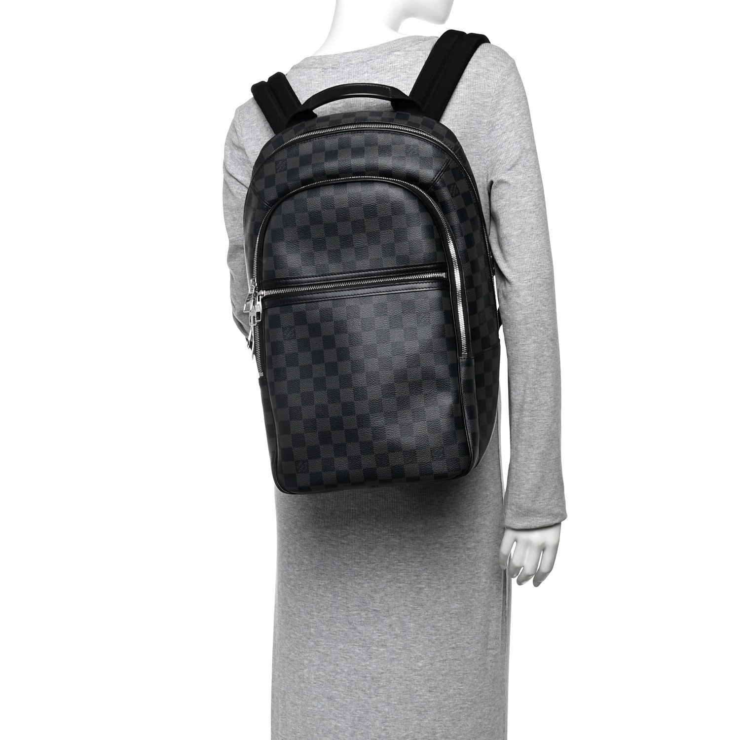 Louis Vuitton Damier Graphite Michael Backpack 2 of 9