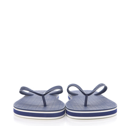 Louis Vuitton Rubber Mens Molitor Thong Sandals 10 Marine 2 of 7
