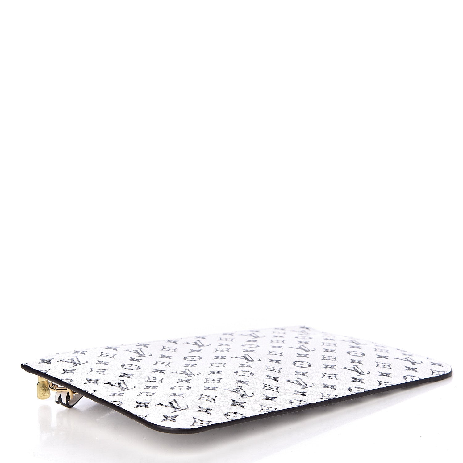 Louis Vuitton Monogram Giant Neverfull MM GM Pochette White 4 of 7