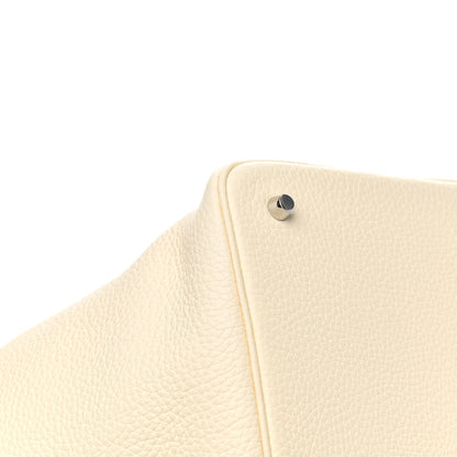 Hermes Taurillon Clemence Picotin Lock 22 MM Nata 8 of 10