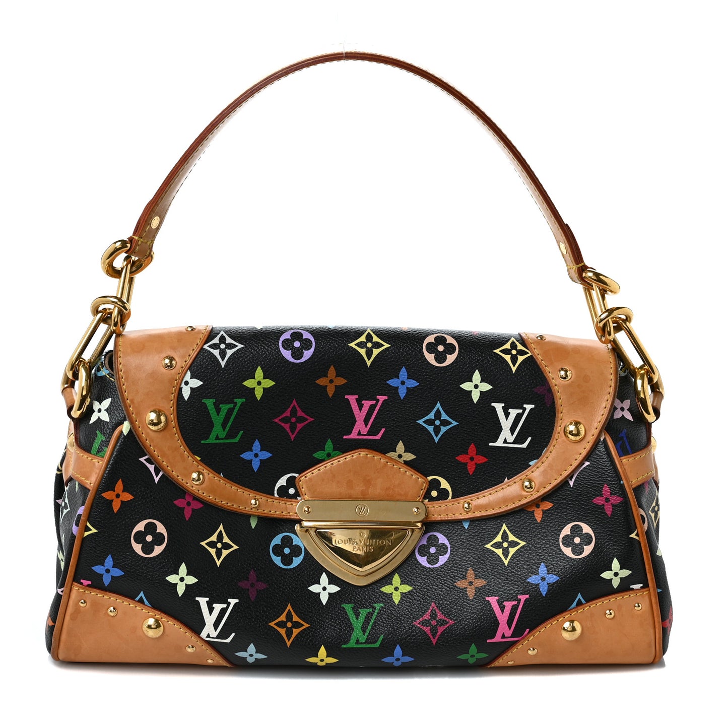 Monogram Multicolor Beverly MM Black