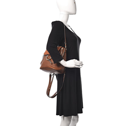 Chloe Suede Calfskin Medium Faye Backpack Tan 2 of 11