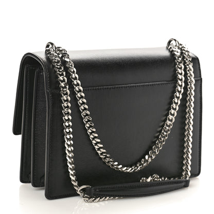 Saint Laurent Calfskin Medium Monogram Sunset Black 2 of 8