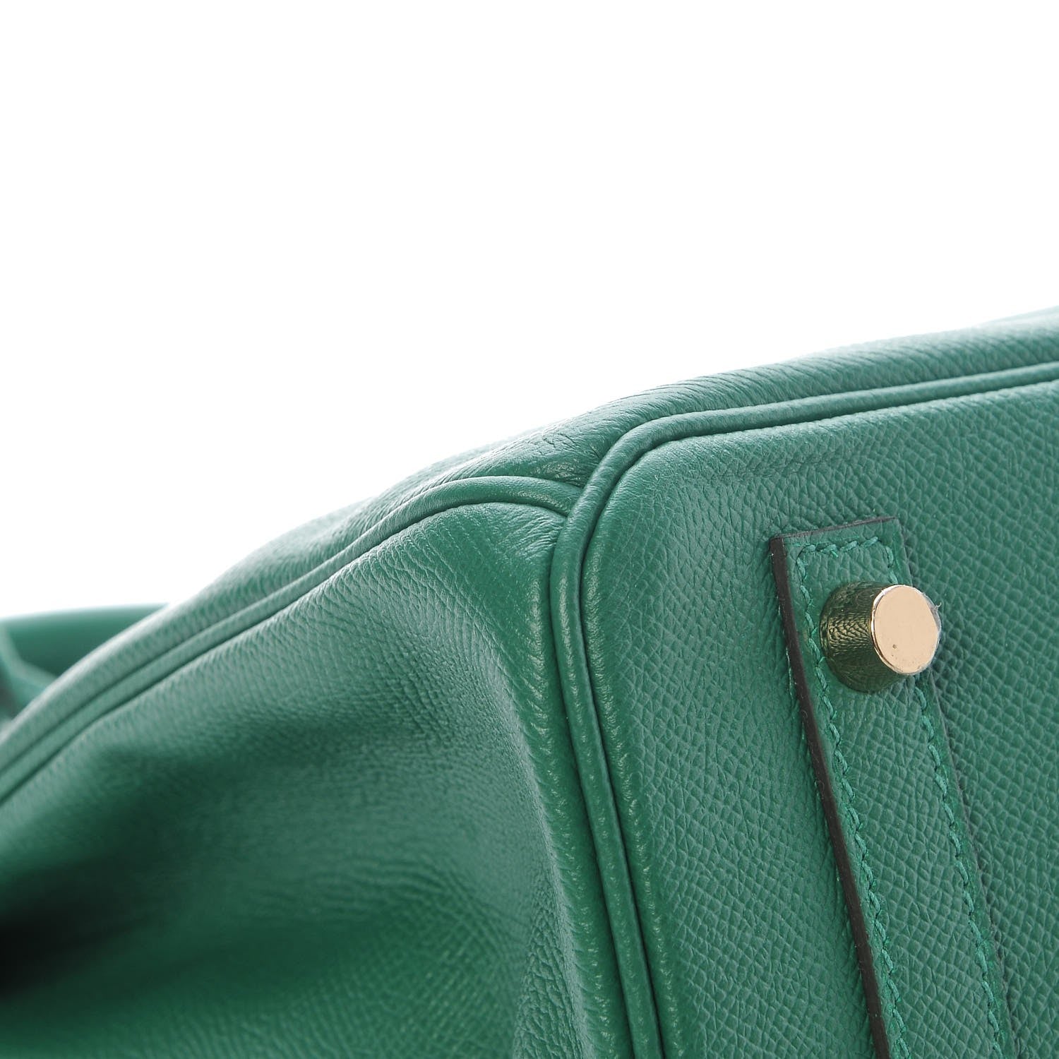 Hermes Epsom Birkin 30 Vert Vertigo 34 of 35