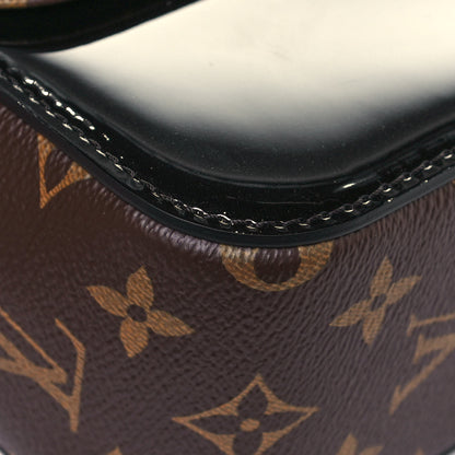 Louis Vuitton Patent Calfskin Monogram Cherrywood BB Black 8 of 13
