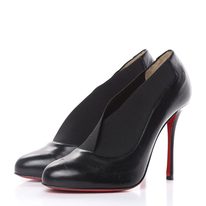 Christian Louboutin Shiny Nappa Toot Couverte 100 Pumps 40.5 Black 3 of 12