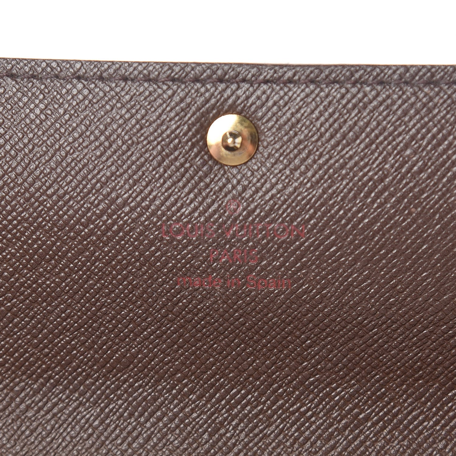 Louis Vuitton Damier Ebene Porte-Monnaie Wallet 6 of 10