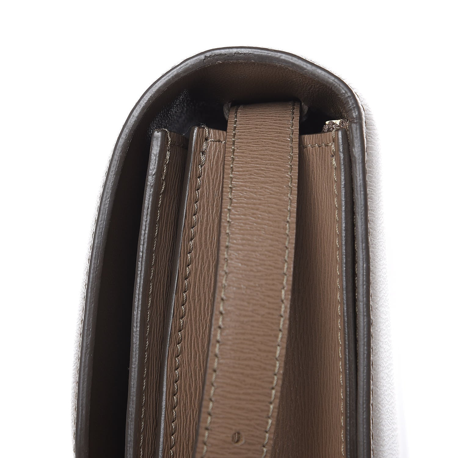 Celine Liege Calfskin Medium Classic Box Flap Bag Taupe 10 of 14