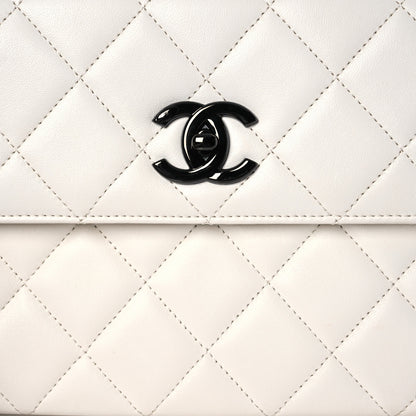 Chanel Lambskin Quilted Small Trendy CC Dual Handle Flap Bag White 11 of 20