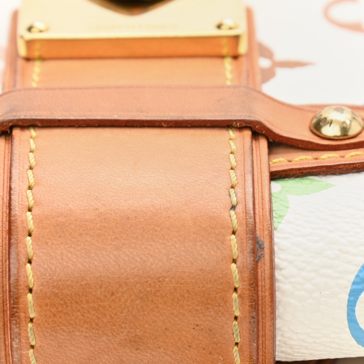 Monogram Multicolor Shirley White