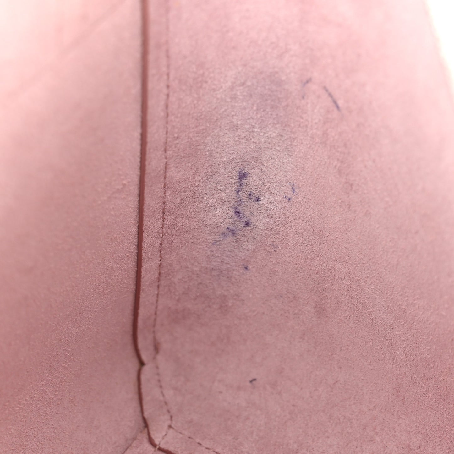 Grained Calfskin Nano Belt Bag Vintage Pink