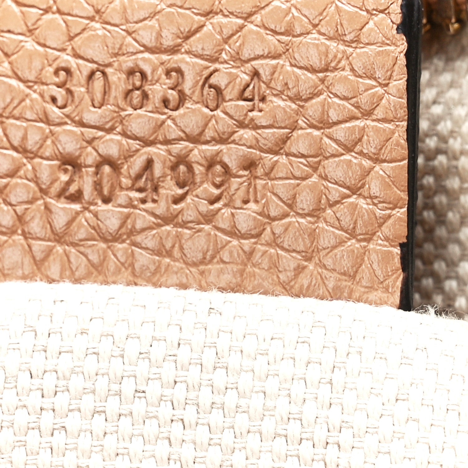 Gucci Pebbled Calfskin Small Soho Disco Bag Camelia 7 of 12