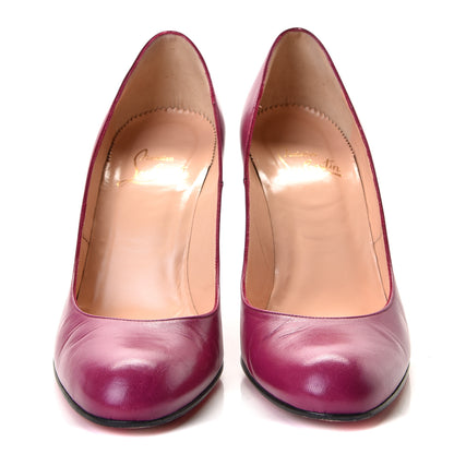 Christian Louboutin Kid Simple 70 Pumps 38.5 Grenadine 5 of 11