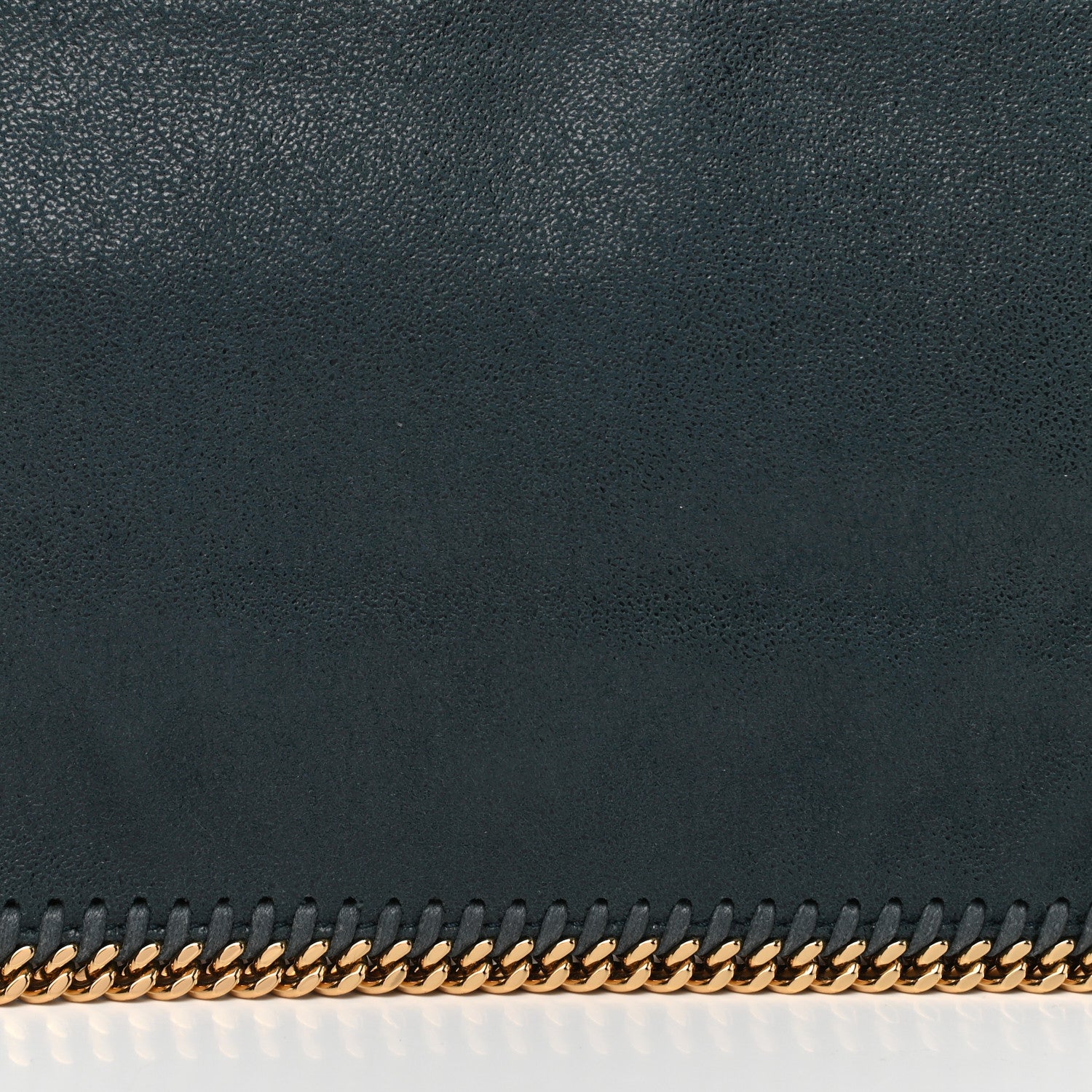 Stella McCartney Shaggy Deer Falabella Fold Over Clutch Dark Green 8 of 10