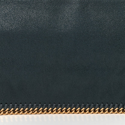 Stella McCartney Shaggy Deer Falabella Fold Over Clutch Dark Green 8 of 10