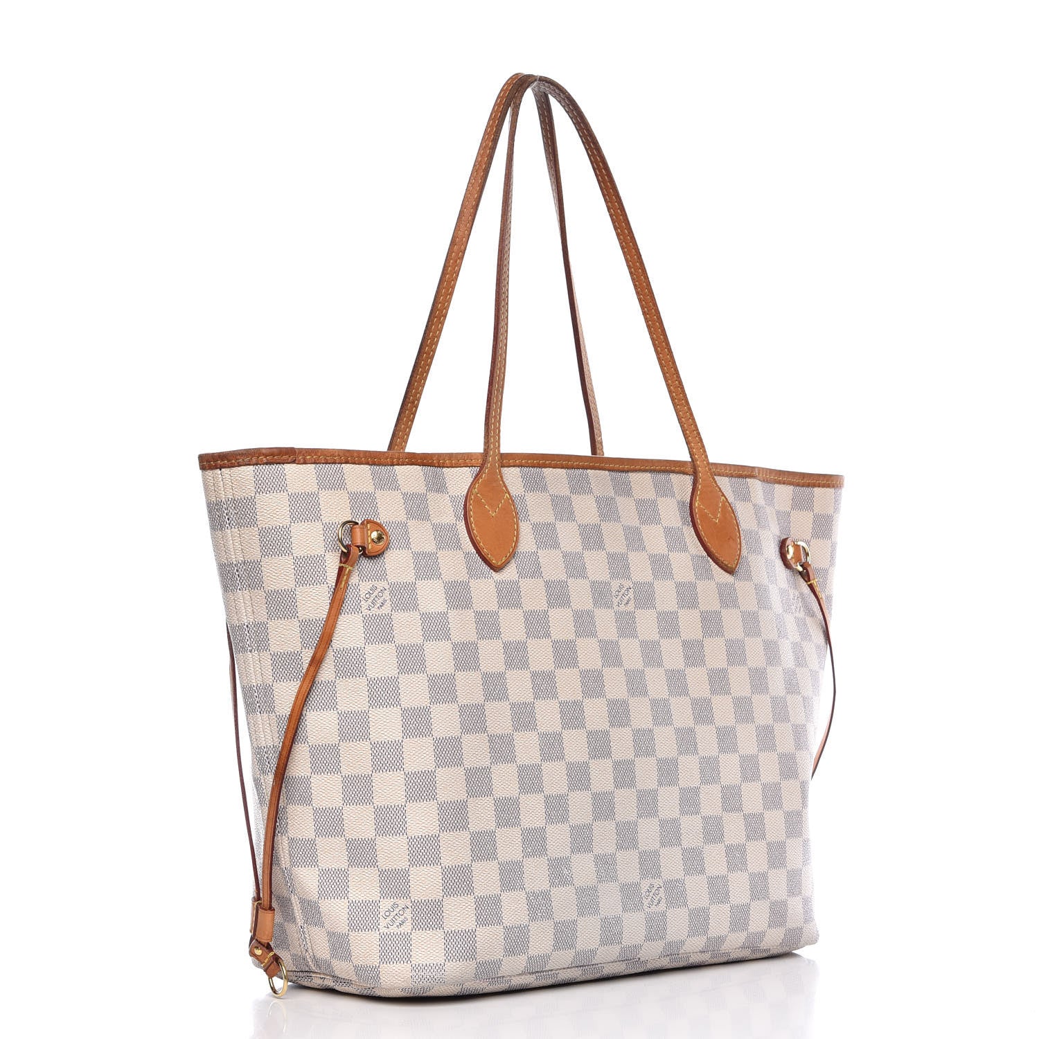Louis Vuitton Damier Azur Neverfull MM 3 of 18