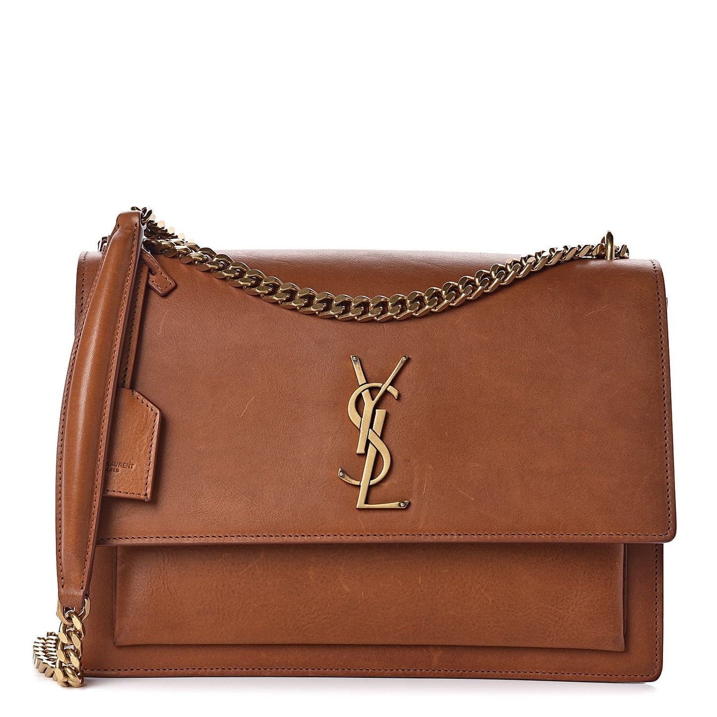 Calfskin Large Monogram Sunset Tan