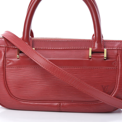 Louis Vuitton Epi Dhanura PM Castillan Red 7 of 16