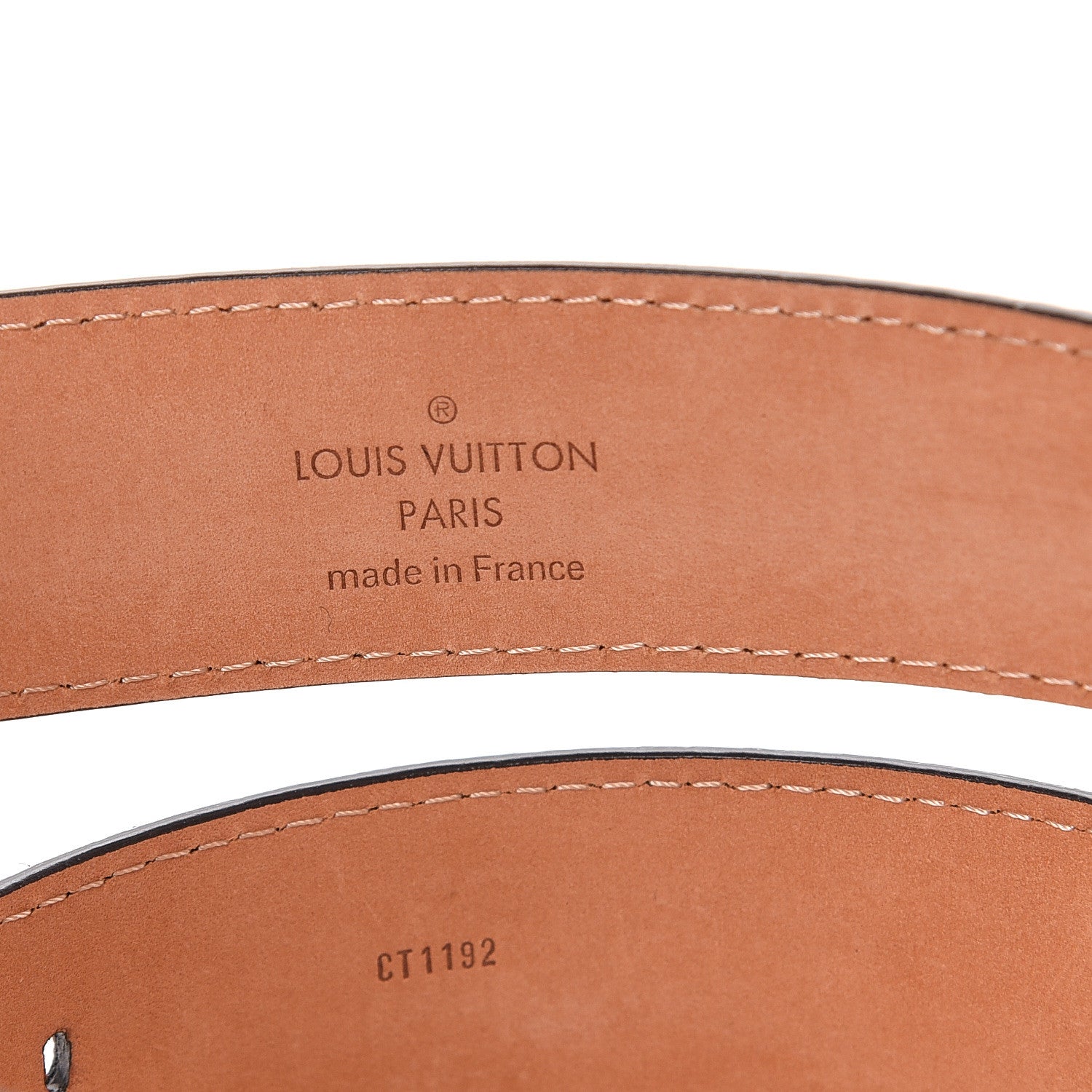 Louis Vuitton Damier Ebene Ellipse Belt 100 40 7 of 8