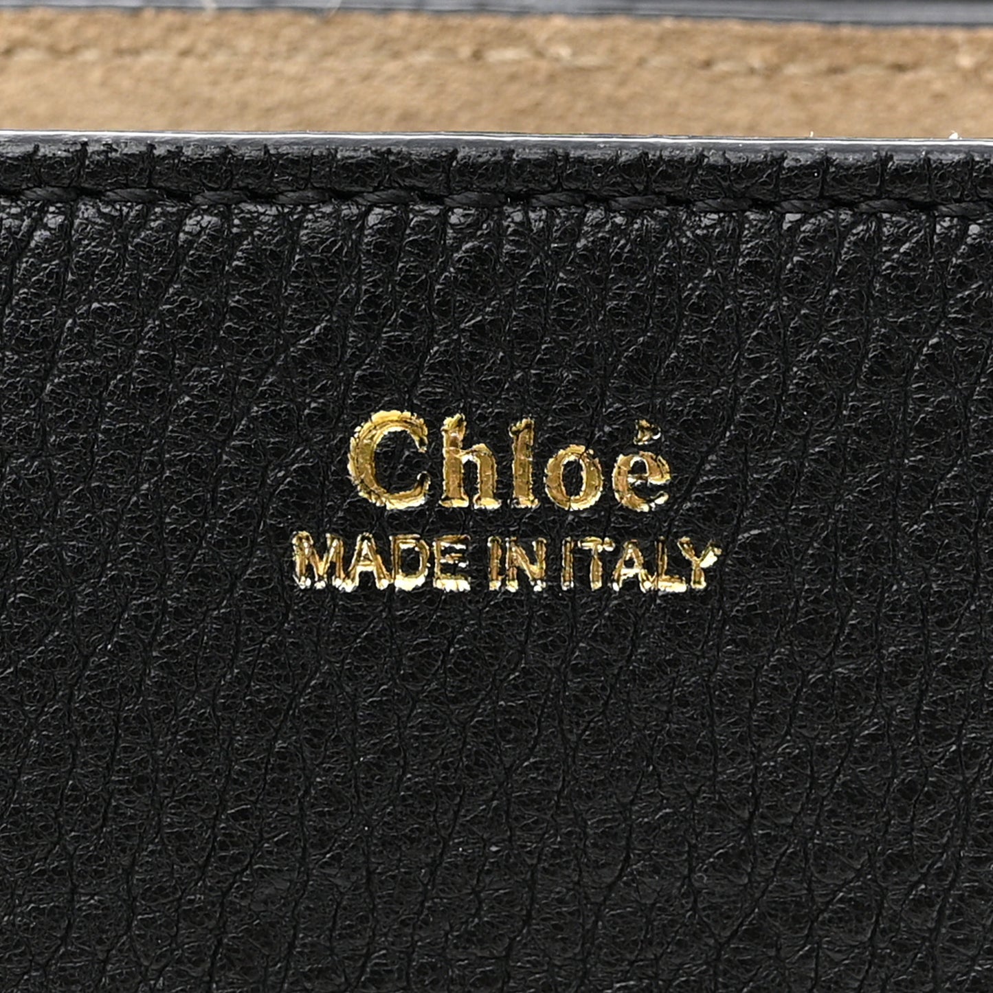 Grained Lambskin Nano Drew Shoulder Bag Black