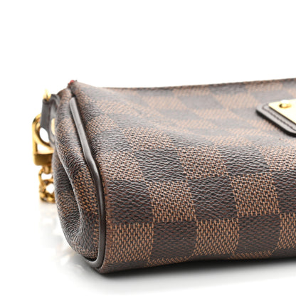 Louis Vuitton Damier Ebene Eva Clutch 9 of 10