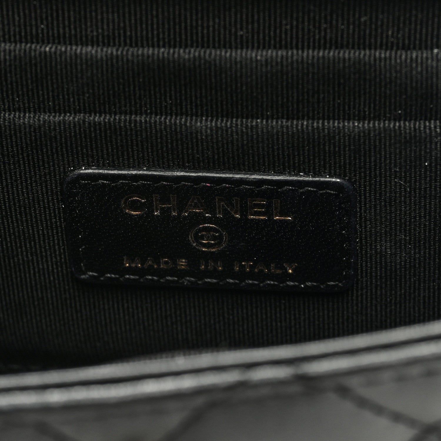 Chanel Lambskin Quilted Mini Trendy CC Chain Wallet Black 6 of 9