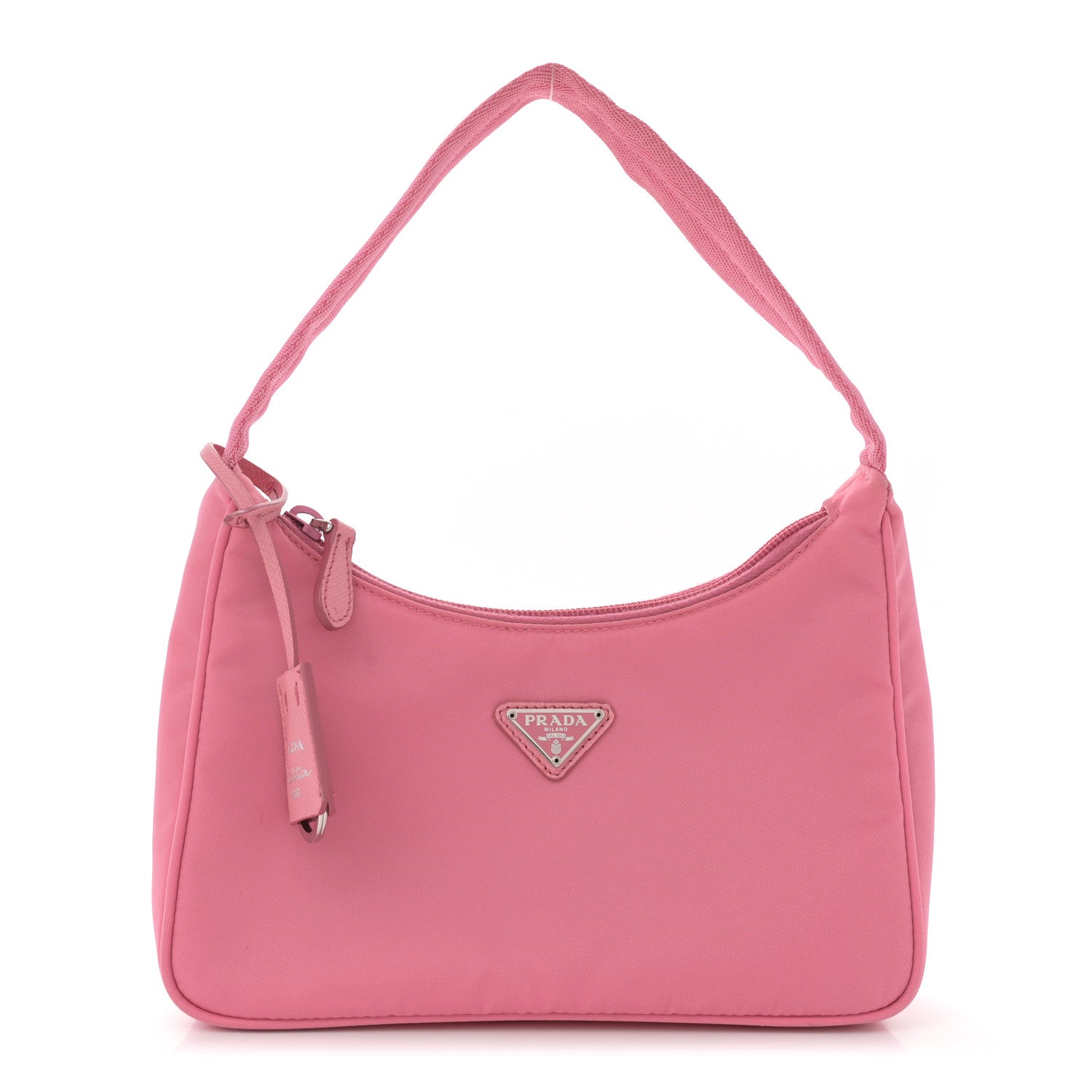 Prada Tessuto Nylon Mini Re-Edition 2000 Bag Begonia 1 of 12