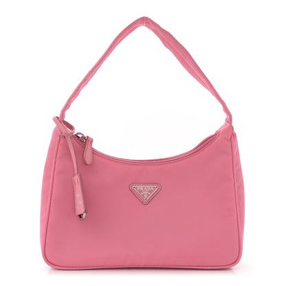 Prada Tessuto Nylon Mini Re-Edition 2000 Bag Begonia 1 of 12