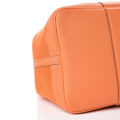 Hermes Toile Negonda Garden Party Tote 36 MM Orange 8 of 16