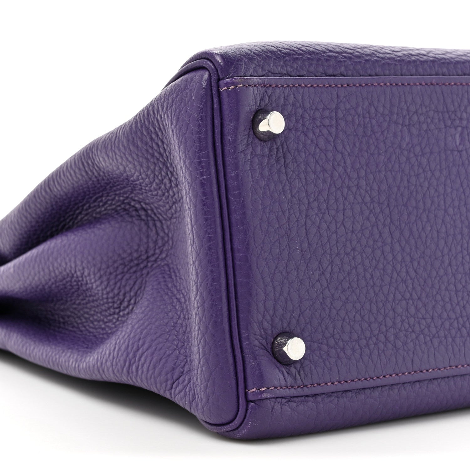 Hermes Togo Kelly Retourne 35 Iris 10 of 17