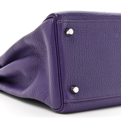 Hermes Togo Kelly Retourne 35 Iris 10 of 17