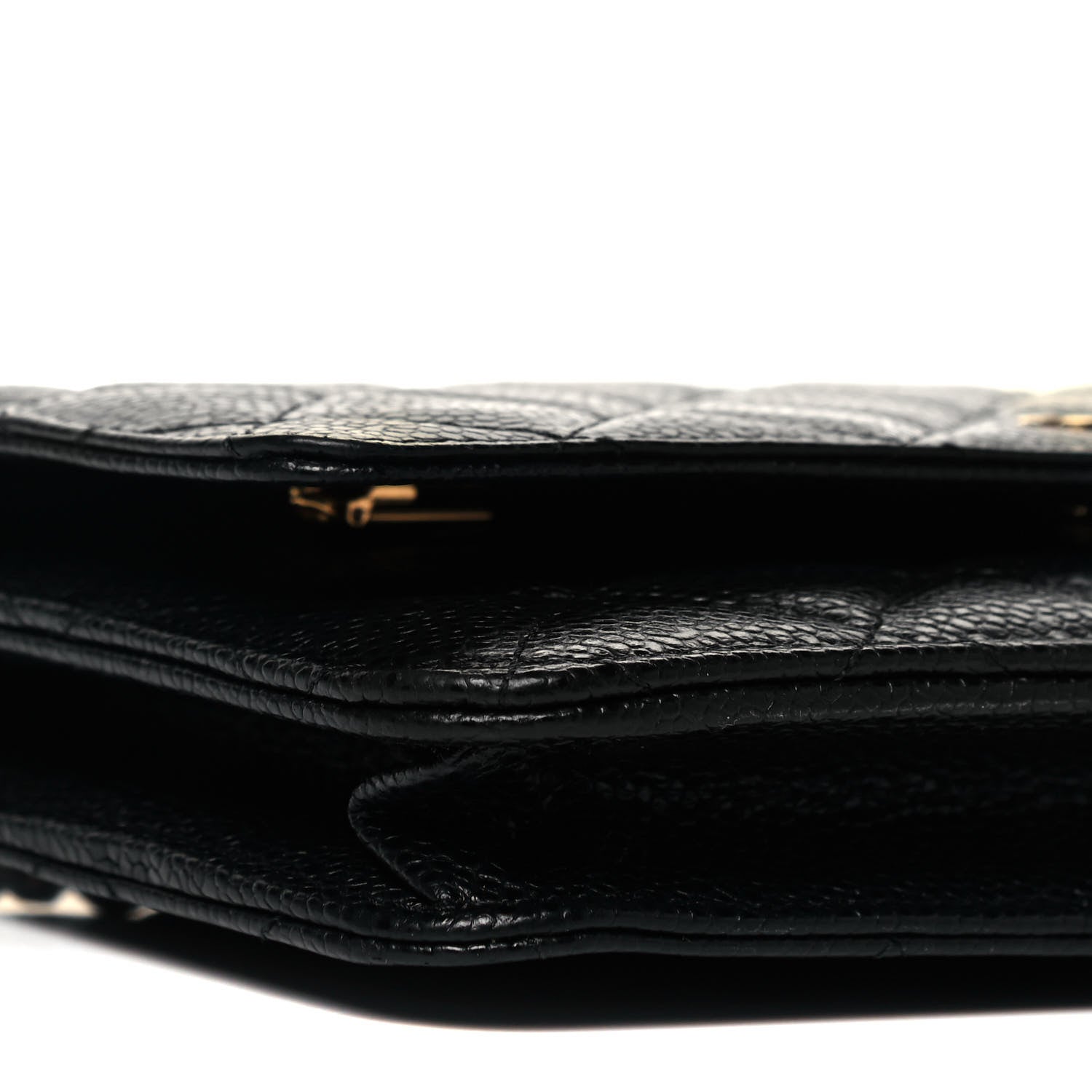 Chanel Caviar Quilted Wallet On Chain WOC Black 7 of 8