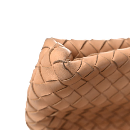 Bottega Veneta Nappa Intrecciato The Fold Crossbody Almond 14 of 24