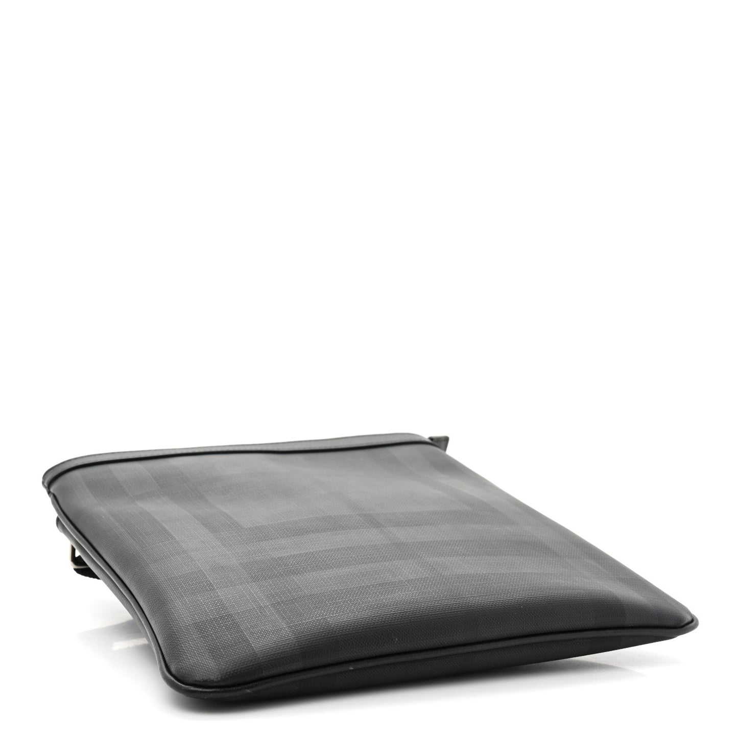 London Check Jax Crossbody Bag Dark Charcoal
