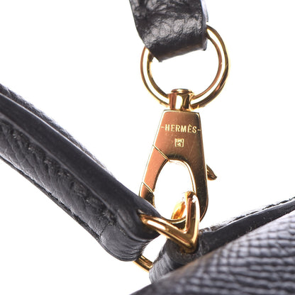 Hermes Epsom Mini Kelly Sellier 20 Black 30 of 34