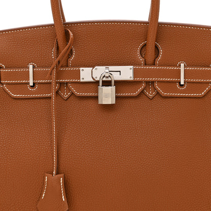 Hermes Togo Birkin 30 Gold 8 of 12
